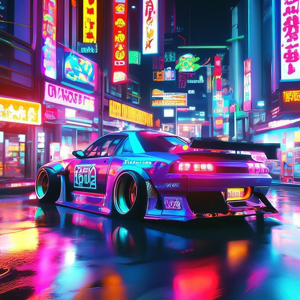 Neon Drift Wallpapers - Top Free Neon Drift Backgrounds - WallpaperAccess