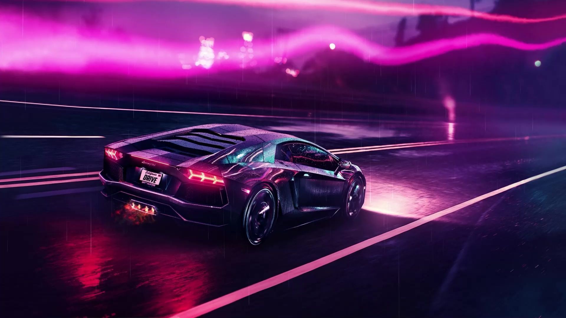 Neon Drift Wallpapers - Top Free Neon Drift Backgrounds - WallpaperAccess