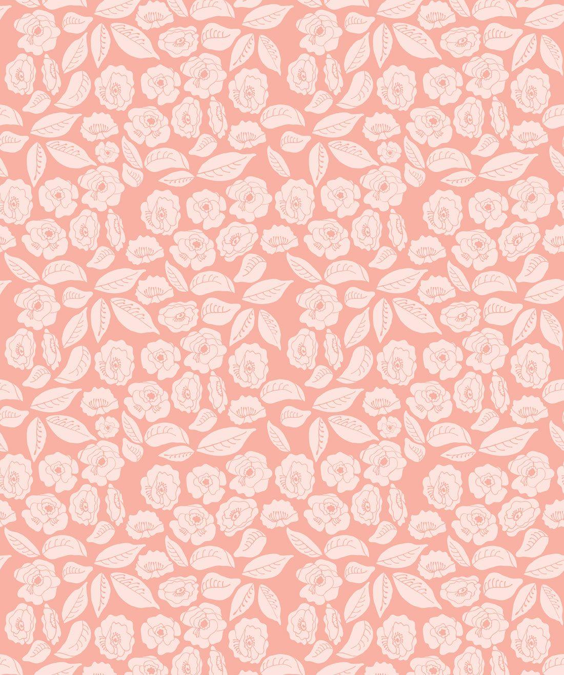 1100x1318 Baby Bloom, Soft Pink Blossoms Wallpaper