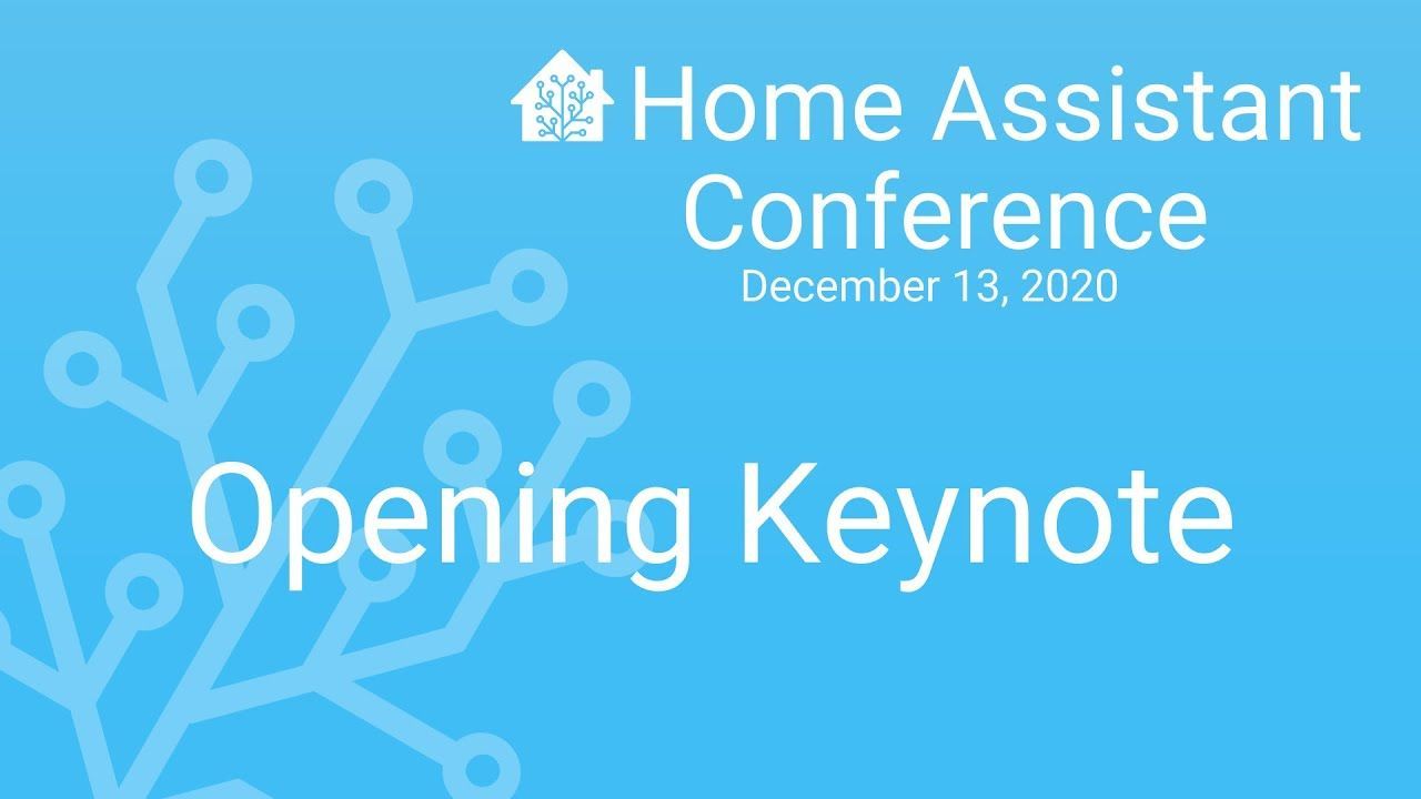 1280x720 Home Assistant Conference 2020