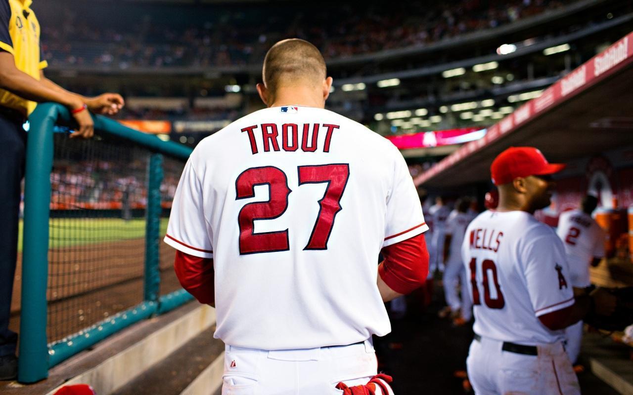 1280x800 Mike Trout Wallpaper
