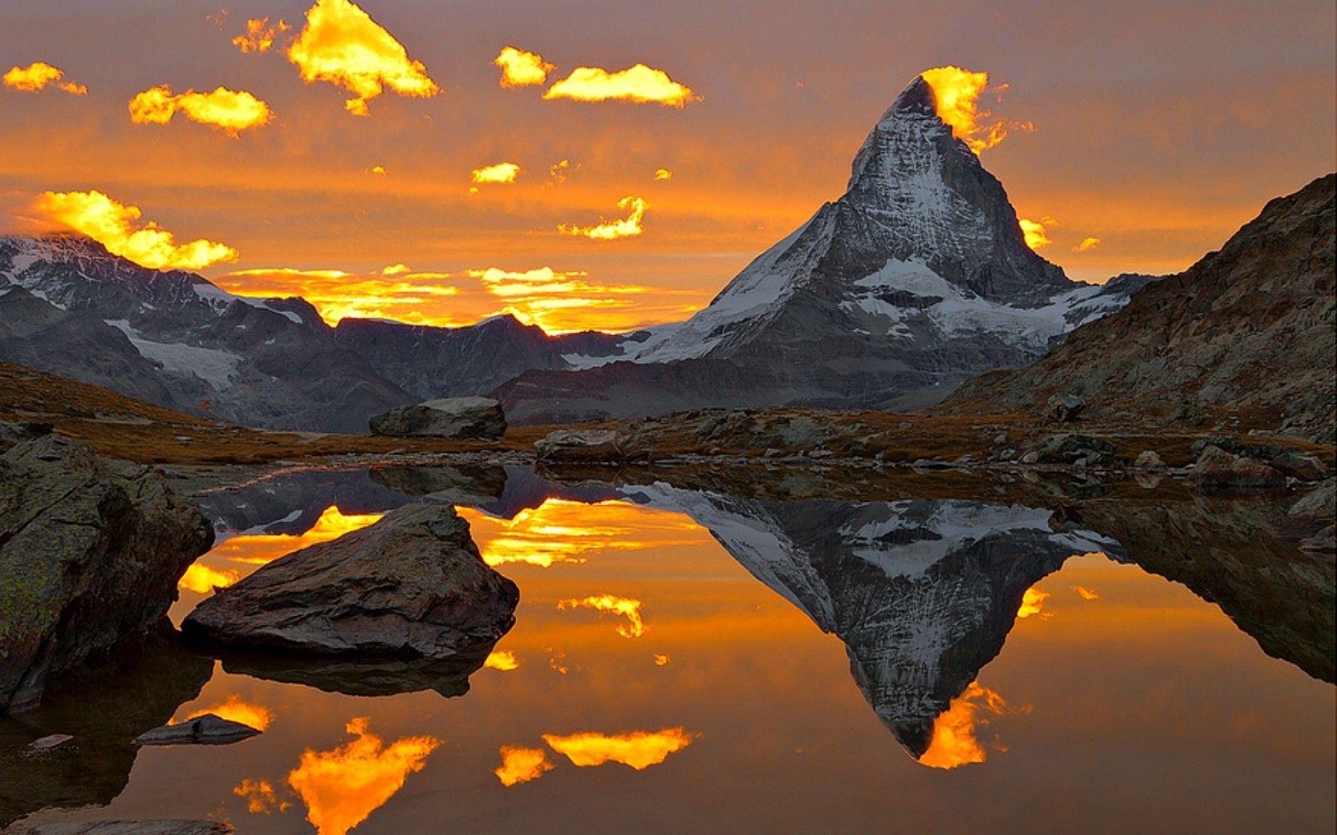 1920x1200 Matterhorn HD Wallpaper