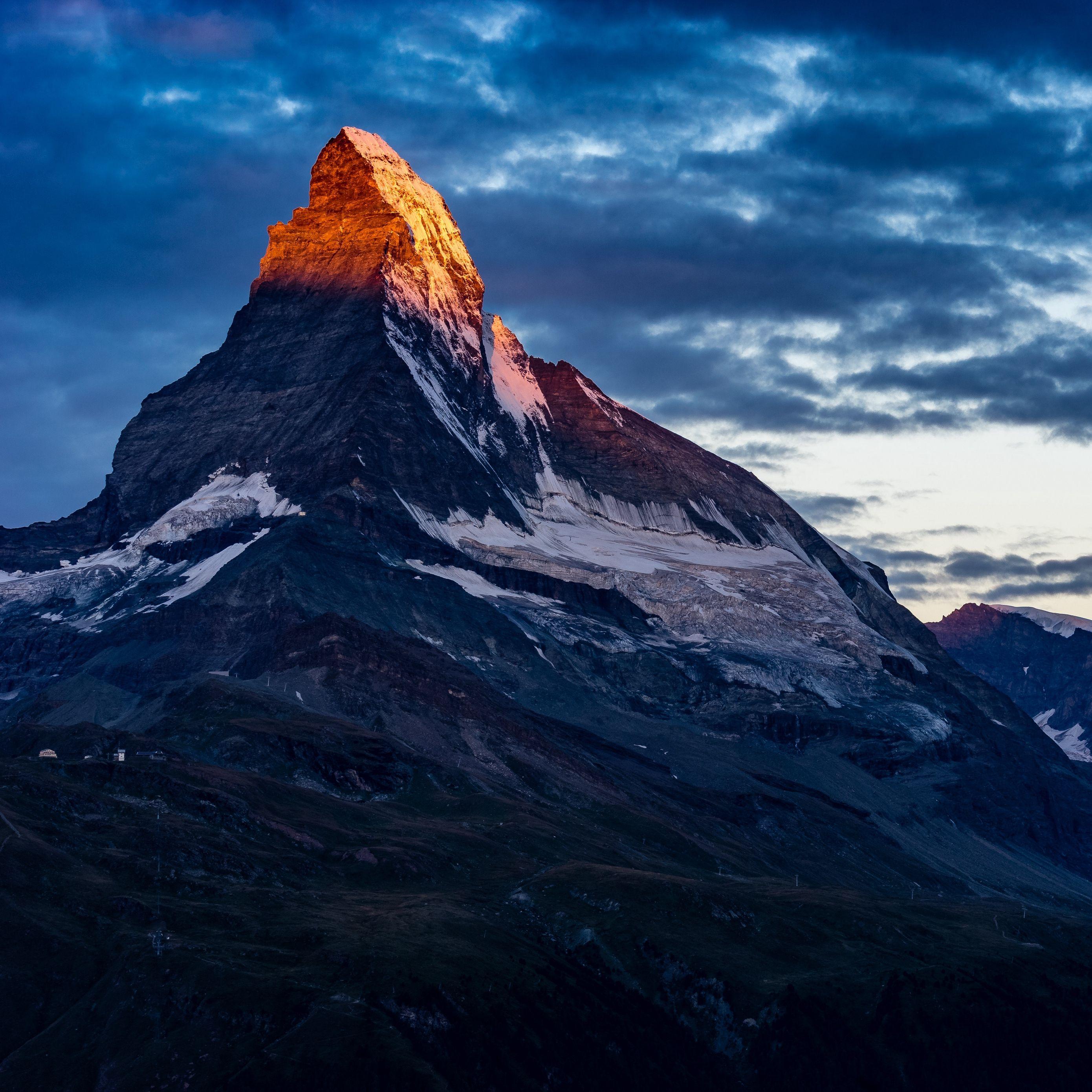 2780x2780 Download wallpaper 2780x2780 mountain, peak, zermatt
