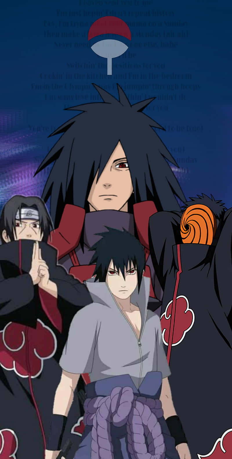 800x1579 Download Uchiha Clan Symbol Sharingan Powers Wallpaper
