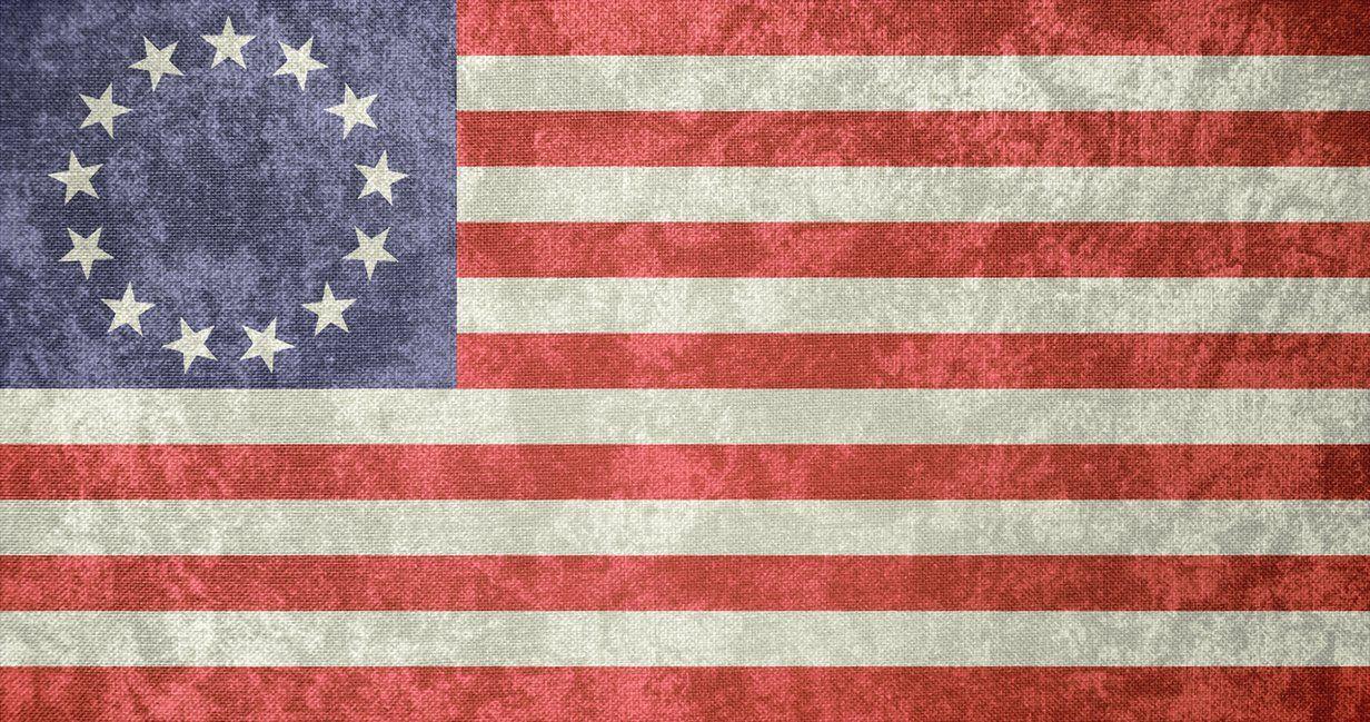 1232x649 Hình nền lá cờ Mỹ đầu tiên
