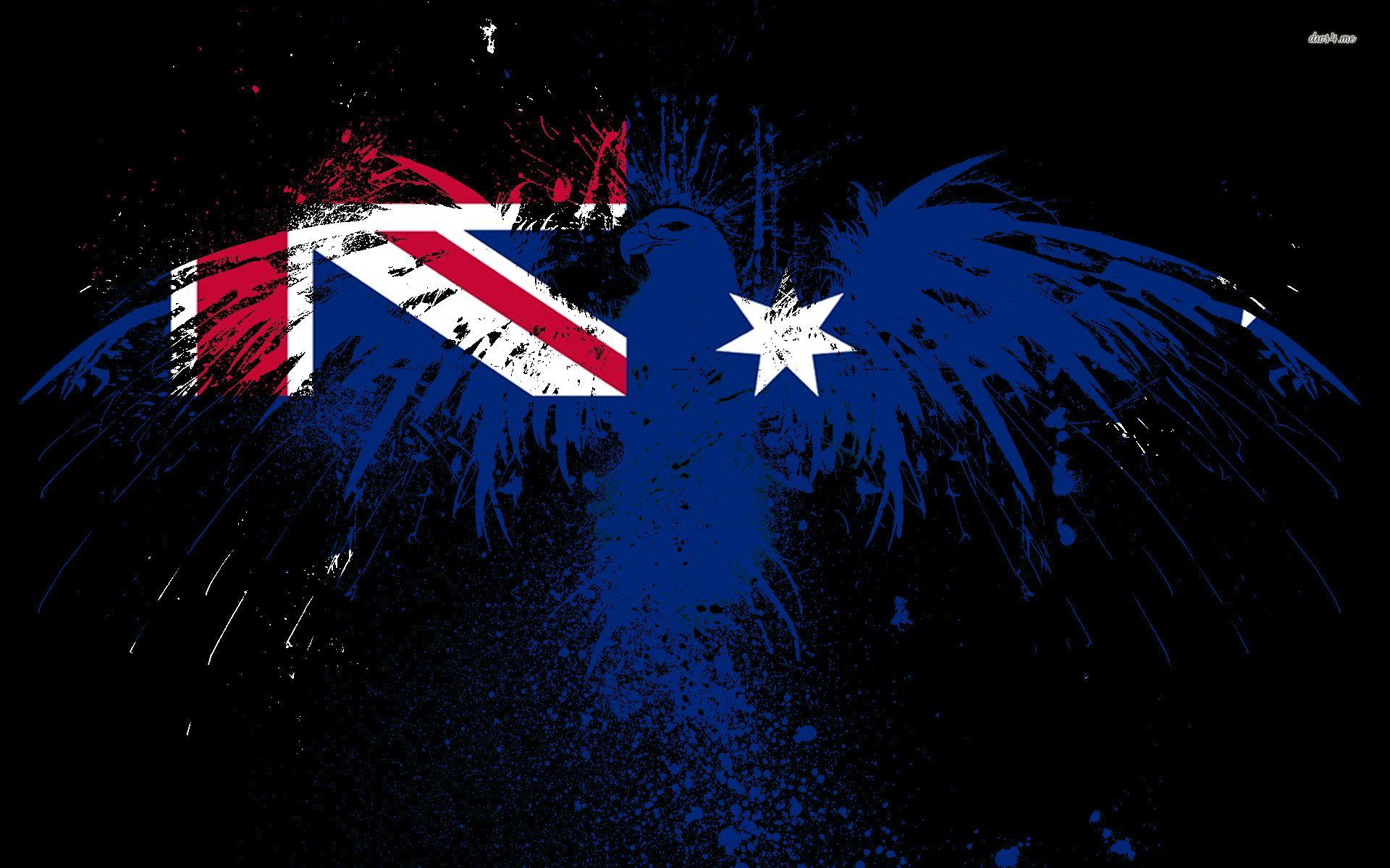 Australian Flag Wallpapers - Top Free Australian Flag Backgrounds ...