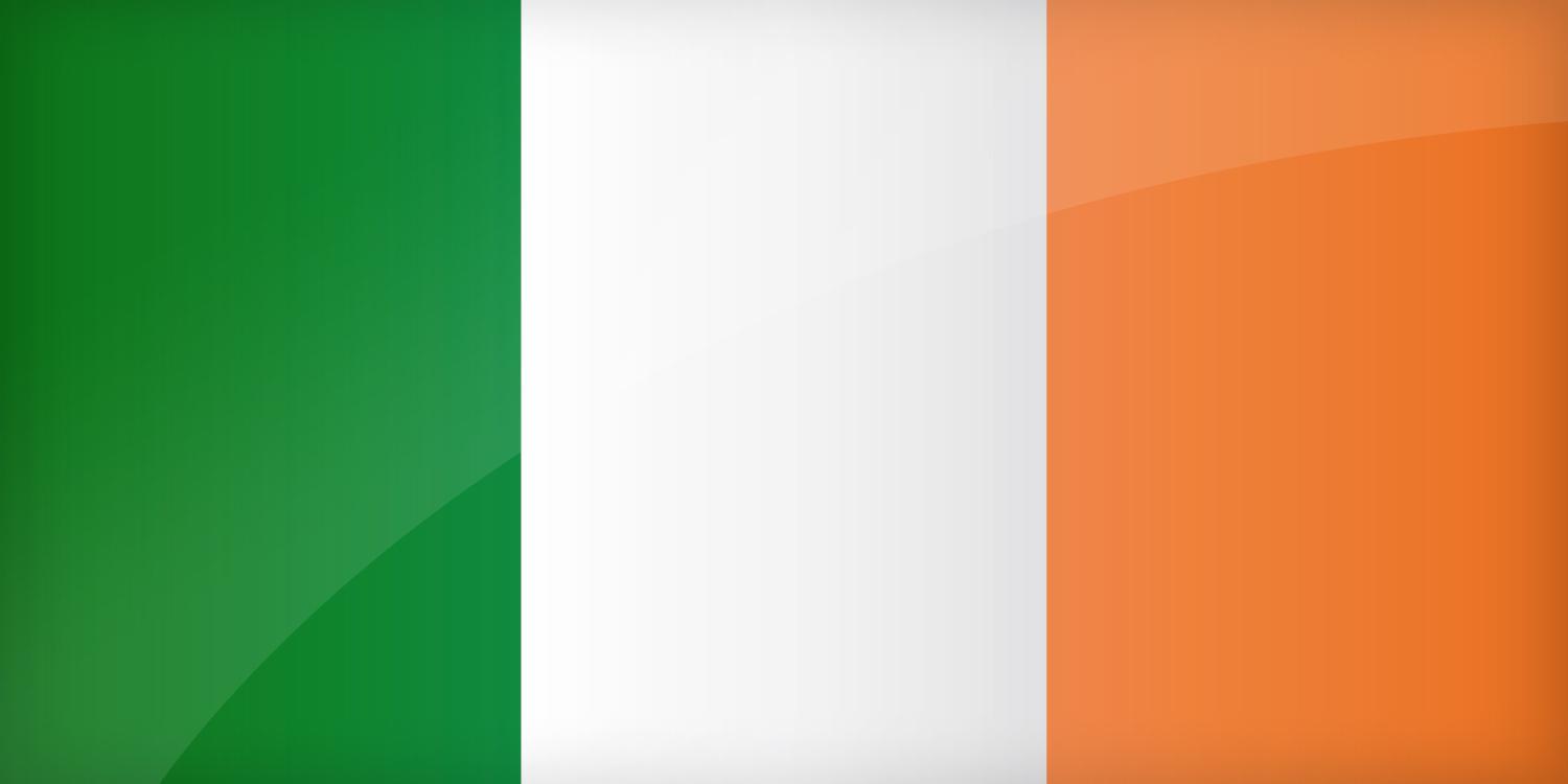 1500x750 Ireland Flag Wallpaper for Android