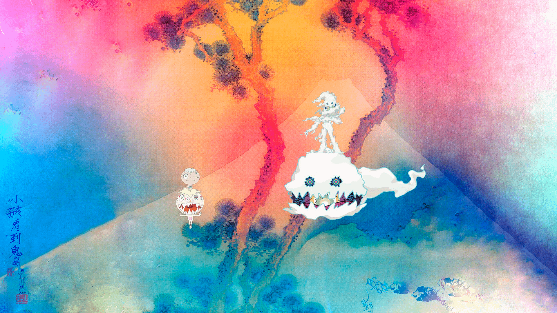 1920x1080 KIDS SEE GHOSTS Kanye West x Kid Cudi