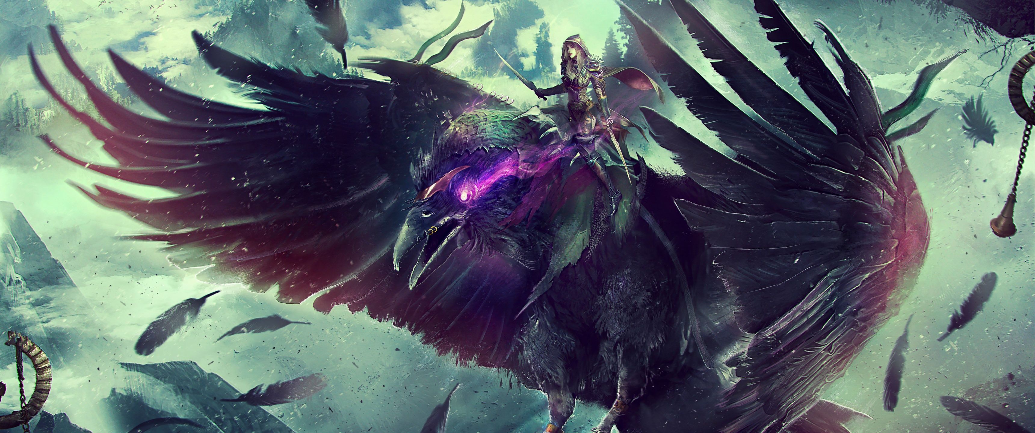 3440x1440 Rogue Class Mount Wallpaper 4K, World