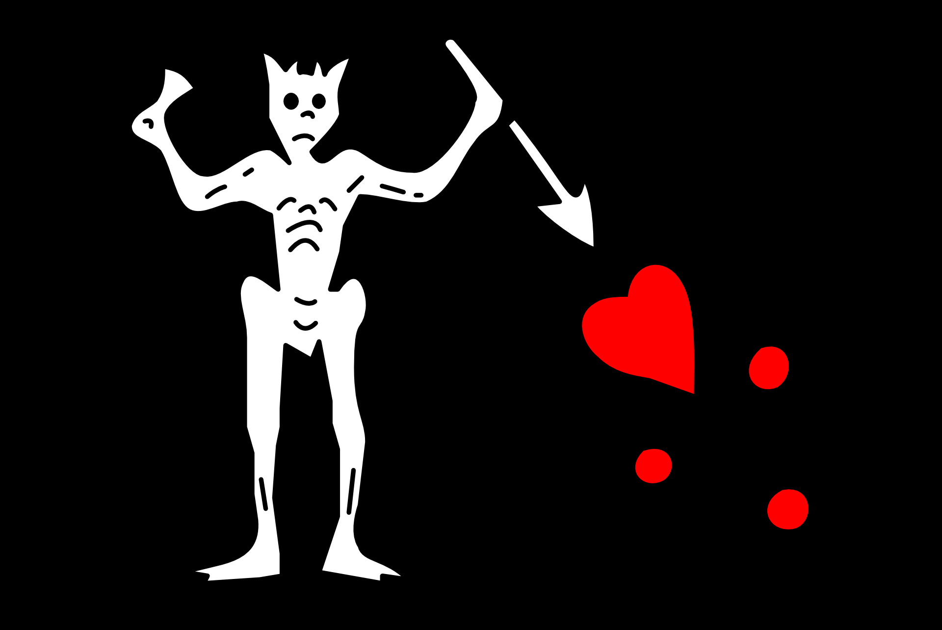 1920x1284 The flag of Blackbeard (Pirate) HD Wallpaper