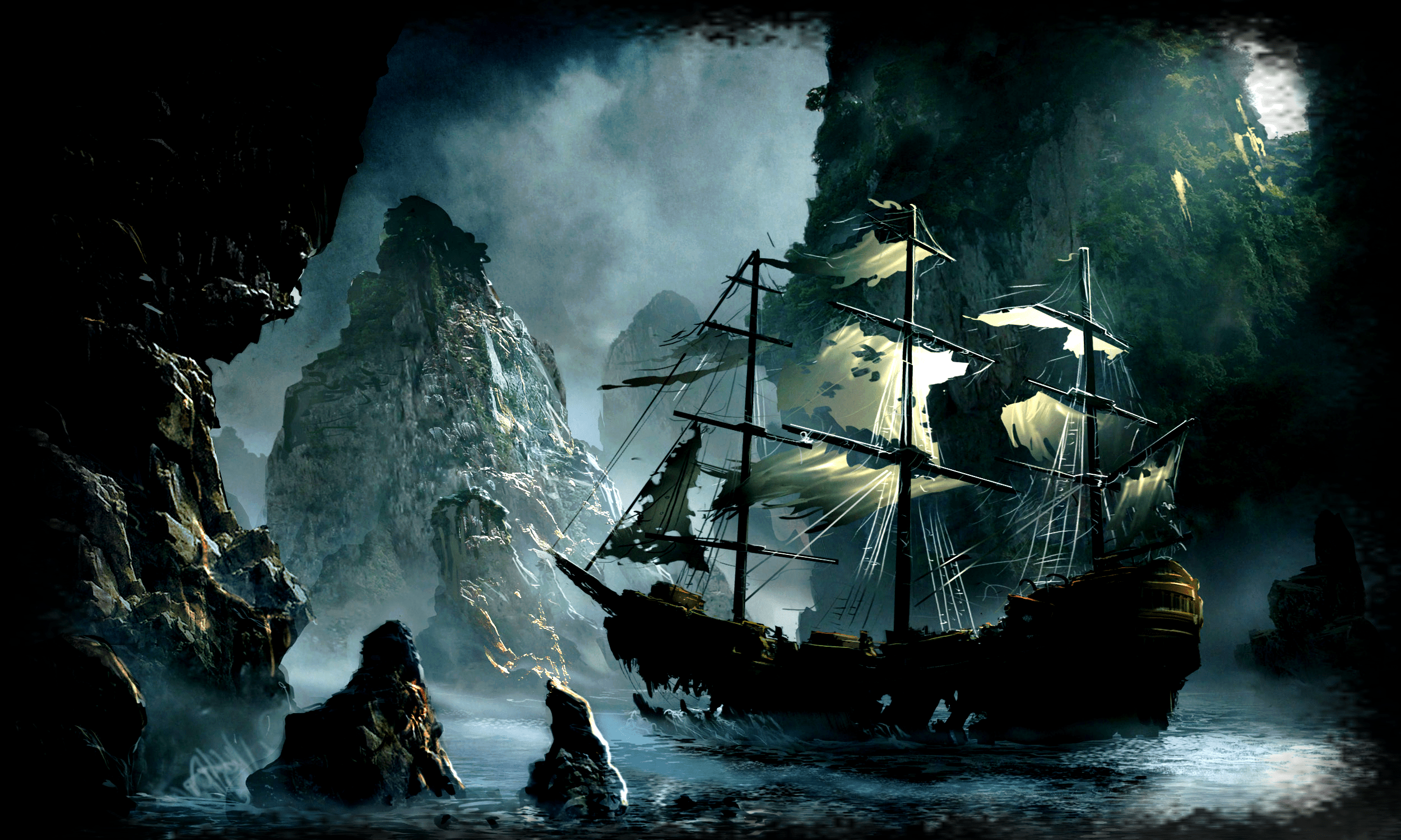 2500x1500 Hd Wallpaper Of The Caribbean Ship Hd, Download