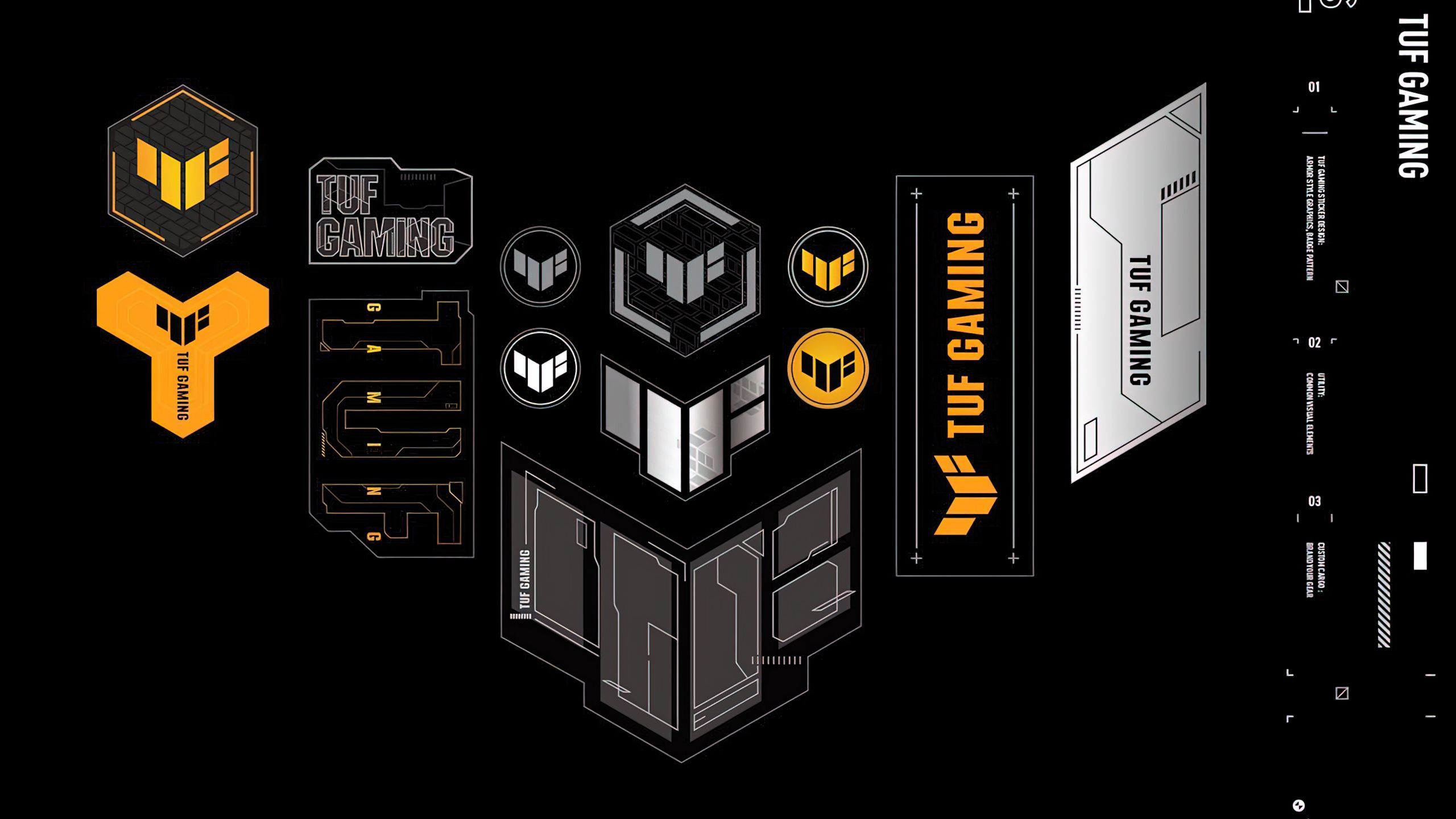 2560x1440 TUF Gaming Wallpaper and Background