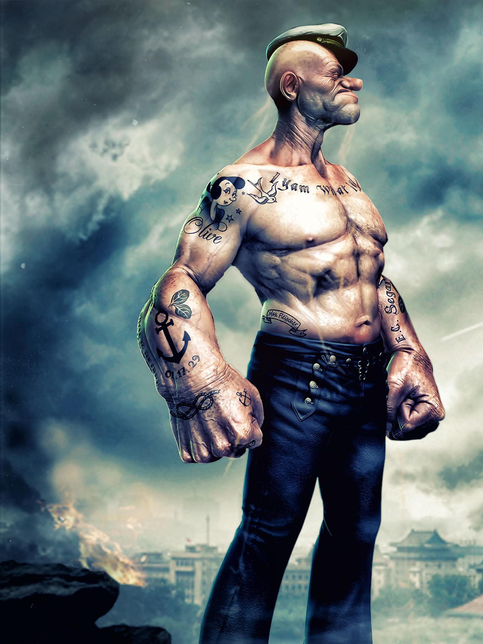 1536x2048 Popeye wallpaper (25 Wallpaper)