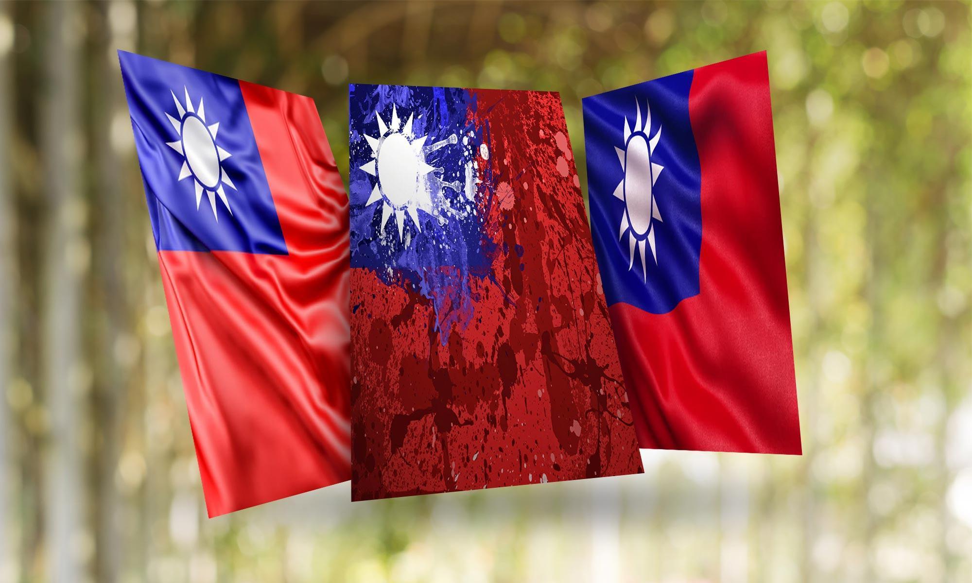2000x1200 Taiwan Flag Wallpaper for Android
