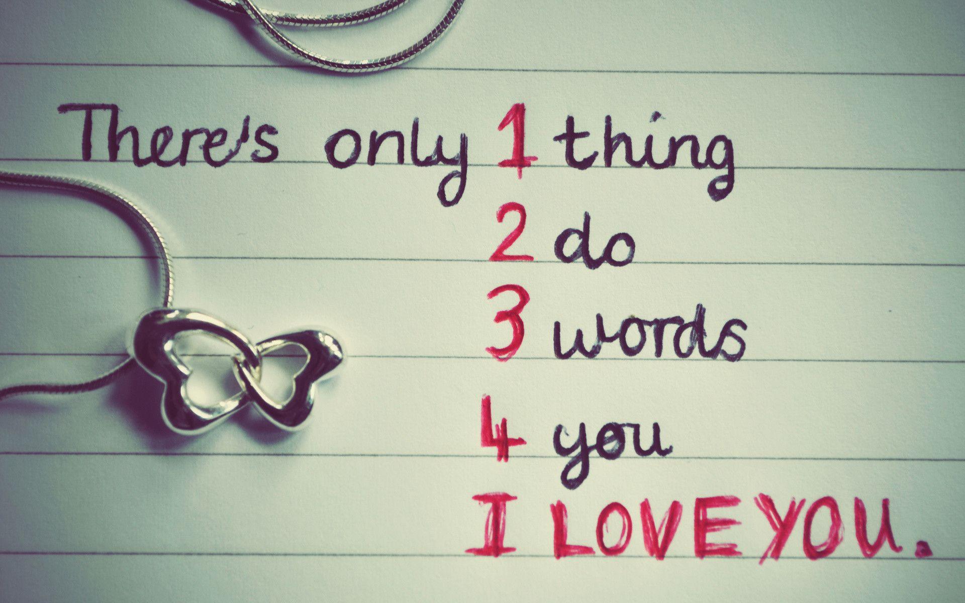1920x1200 Love Word Wallpaper