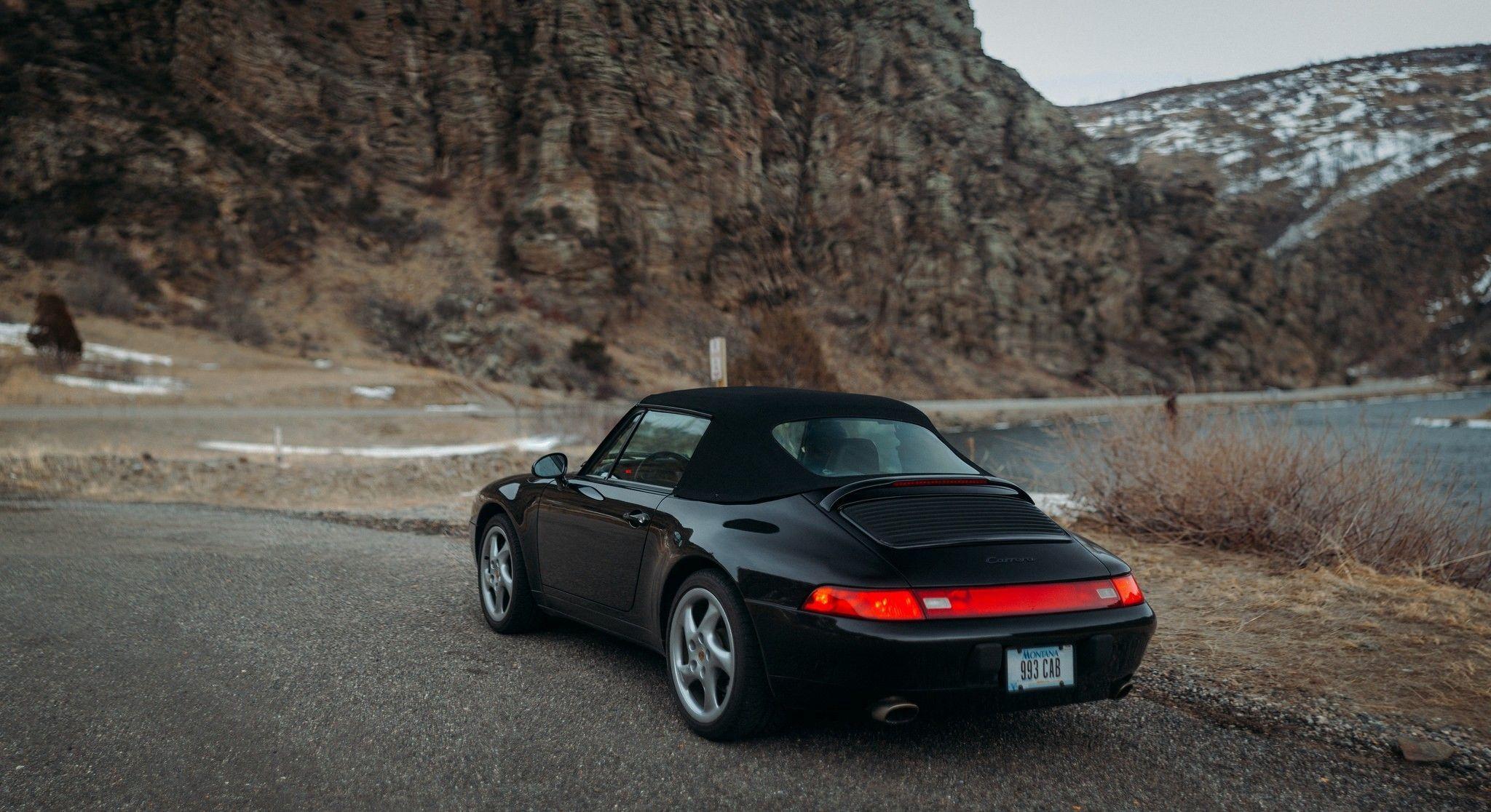 2048x1116 Took my 1996 Porsche 993 Cab out for a winter drive
