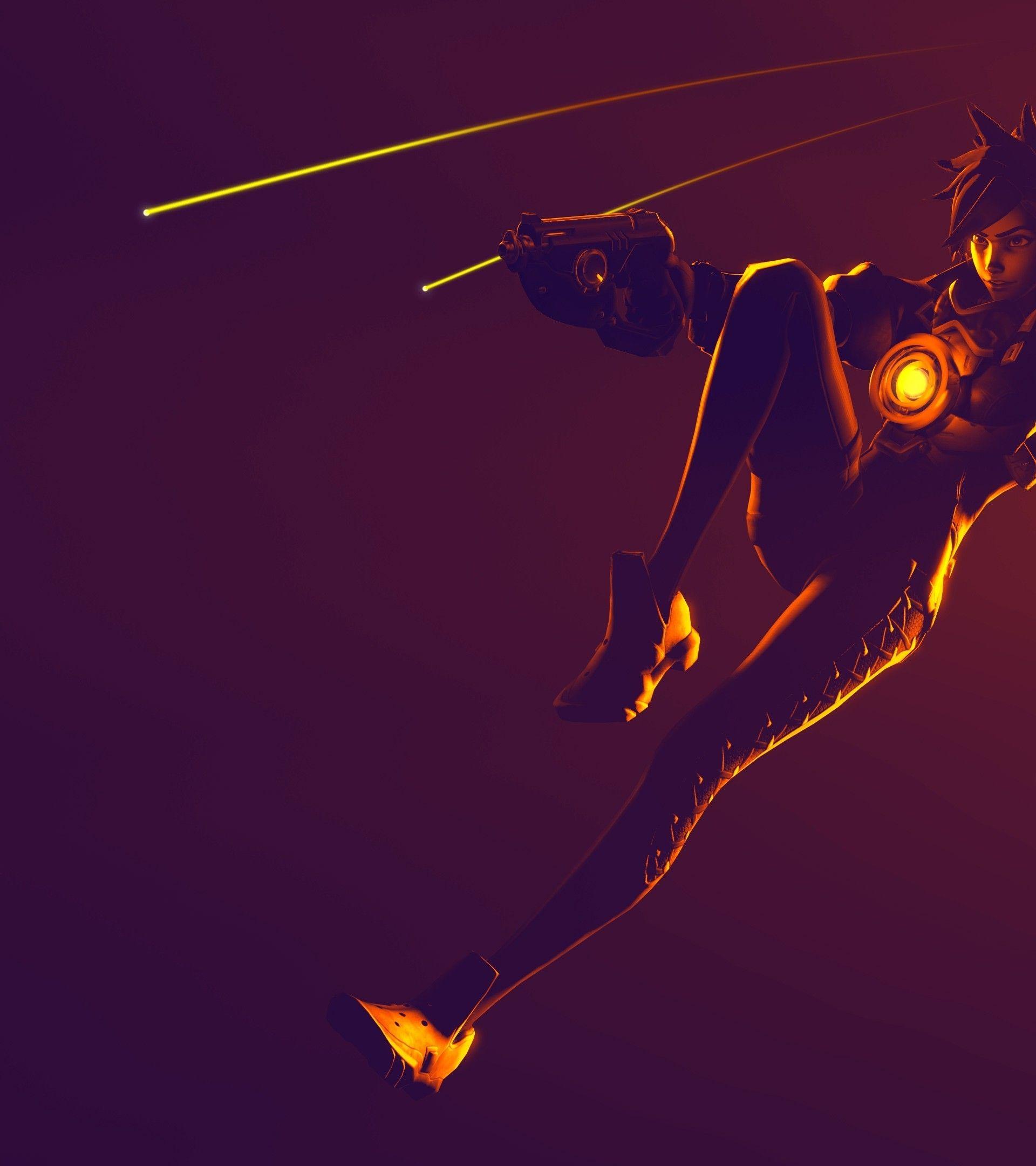 1920x2160 Download 1920x2160 Tracer, Overwatch Wallpaper