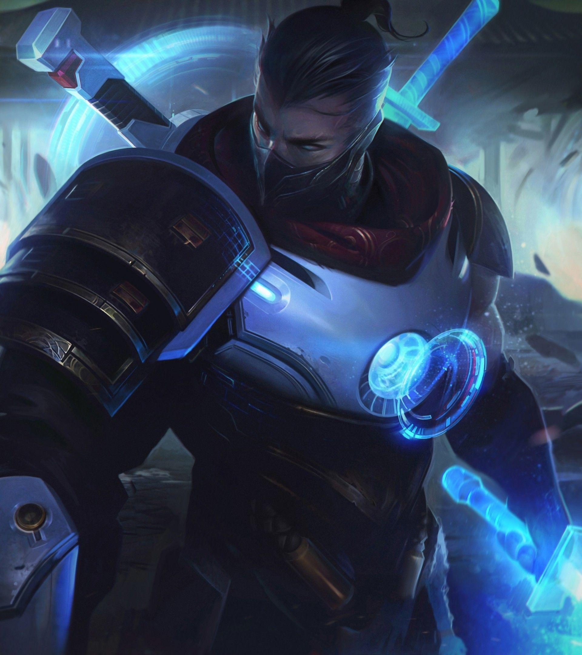 1920x2160 Download 1920x2160 League Of Legends, Shen, Armor, Magic