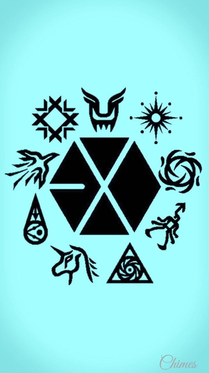 EXO Logo Wallpapers - bigbeamng