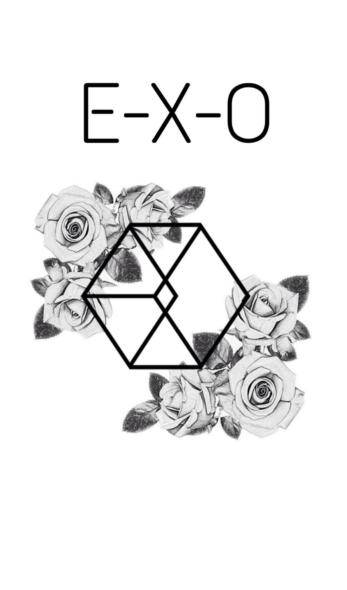 Download EXO Signature Poster Wallpaper | Wallpapers.com