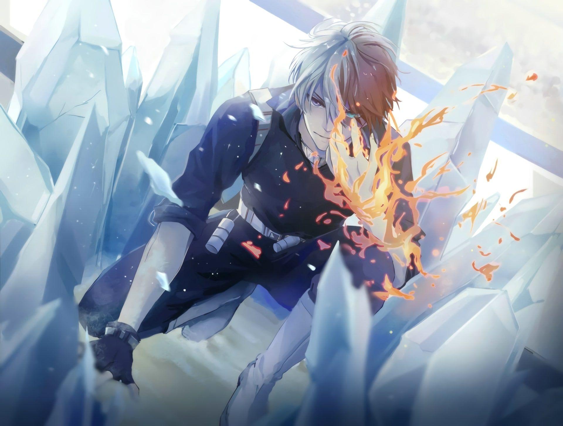 1920x1455 Wallpaper of Anime, My Hero Academia, Shoto Todoroki