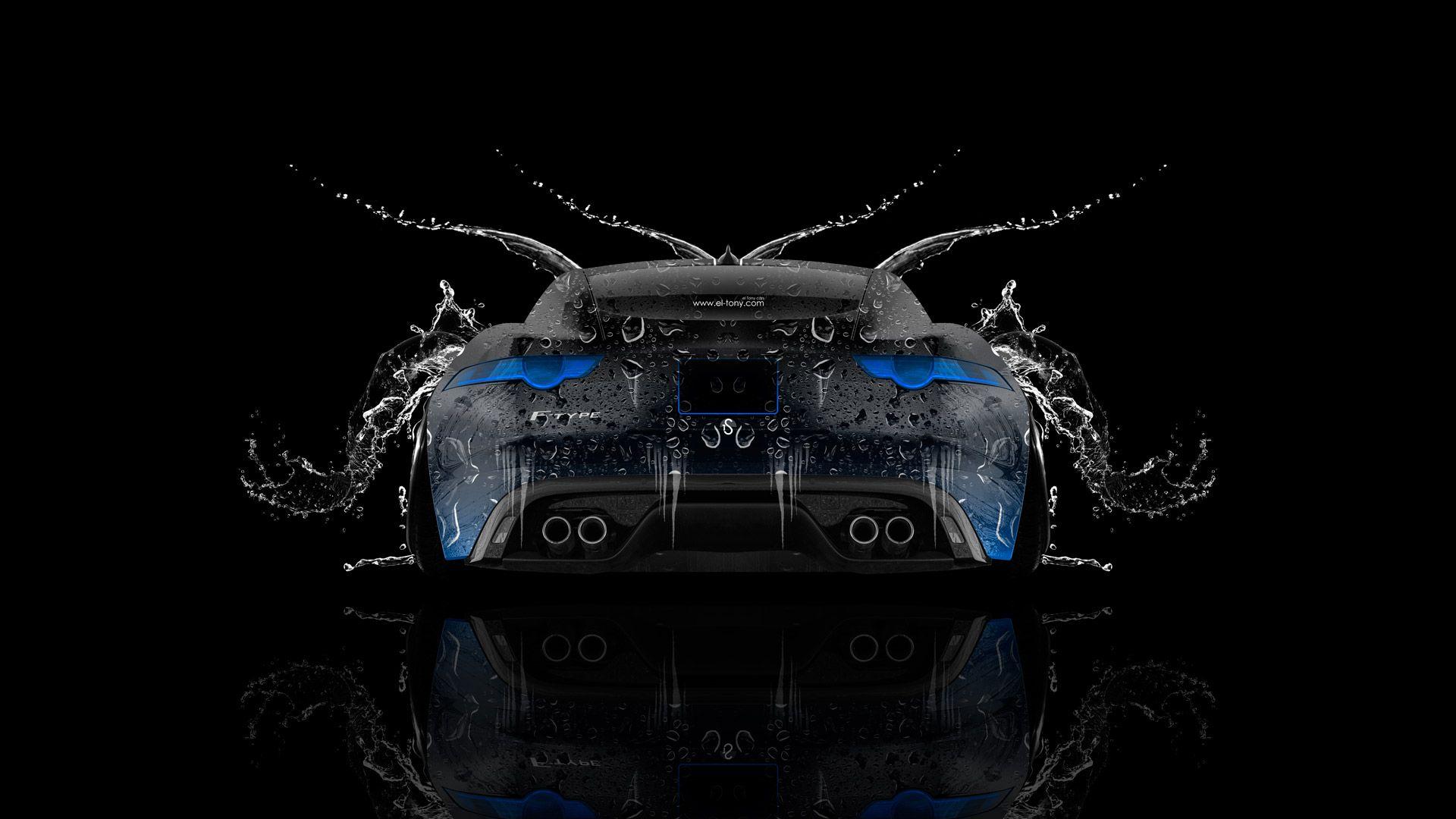 1920x1080 Jaguar F Type Back Water Car 2014