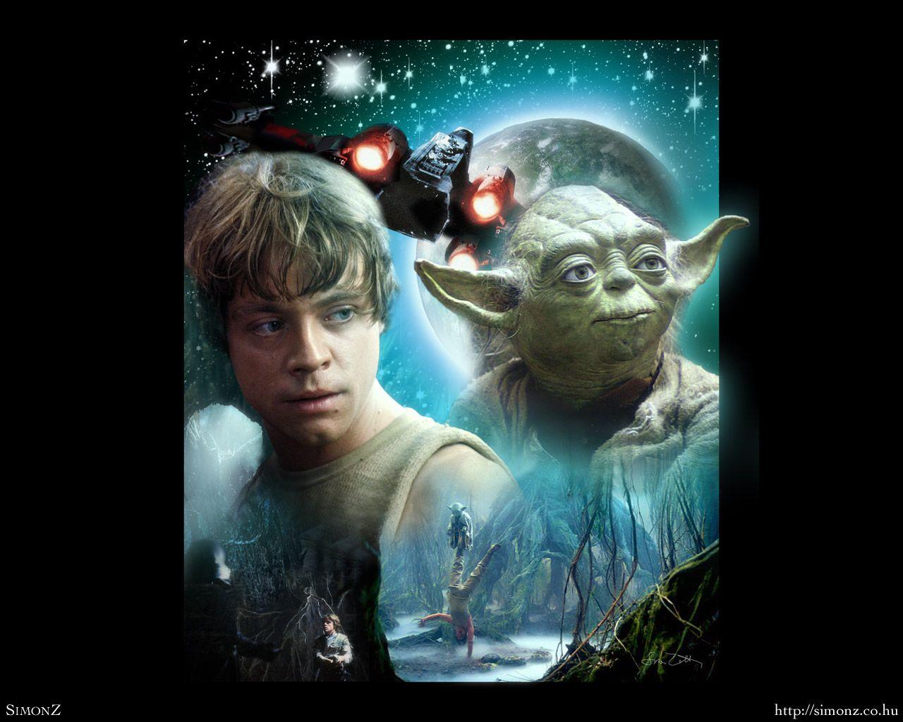 1280x1024 Dagobah Skywalker Wallpaper
