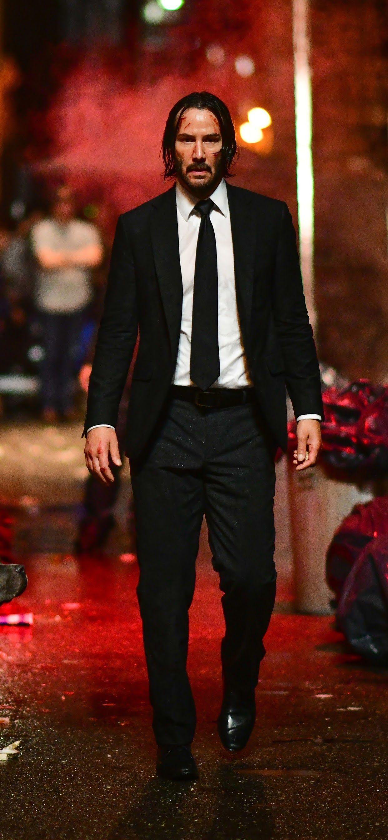 1242x2688 John Wick 3 Dog Keanu Reeves 8K Wallpaper