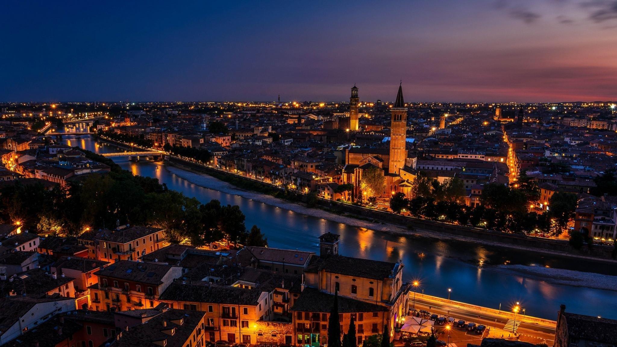 2048x1152 Verona wallpaper HD for desktop background
