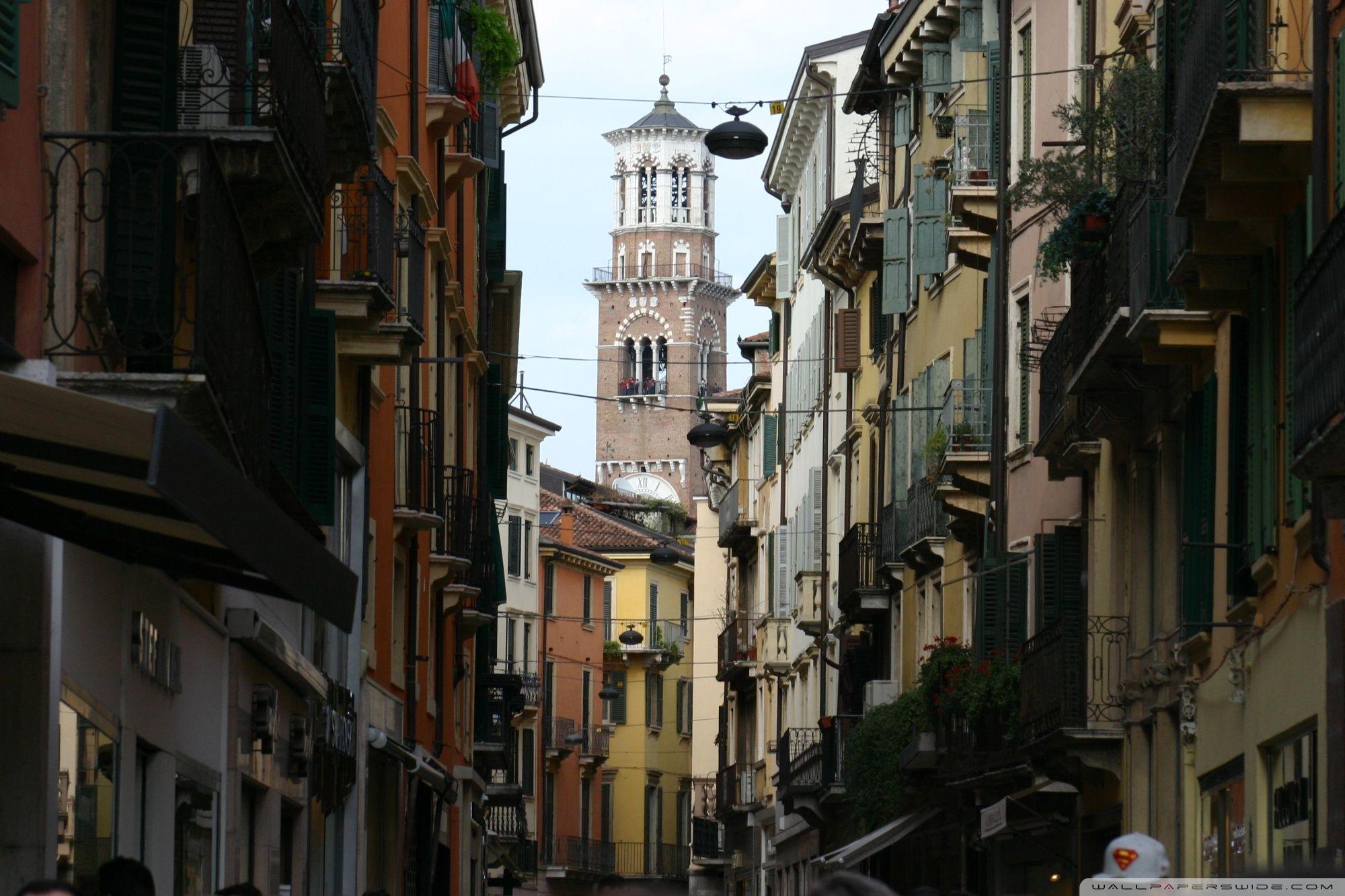 2000x1333 Verona Streets ❤ 4K HD Desktop Wallpaper for