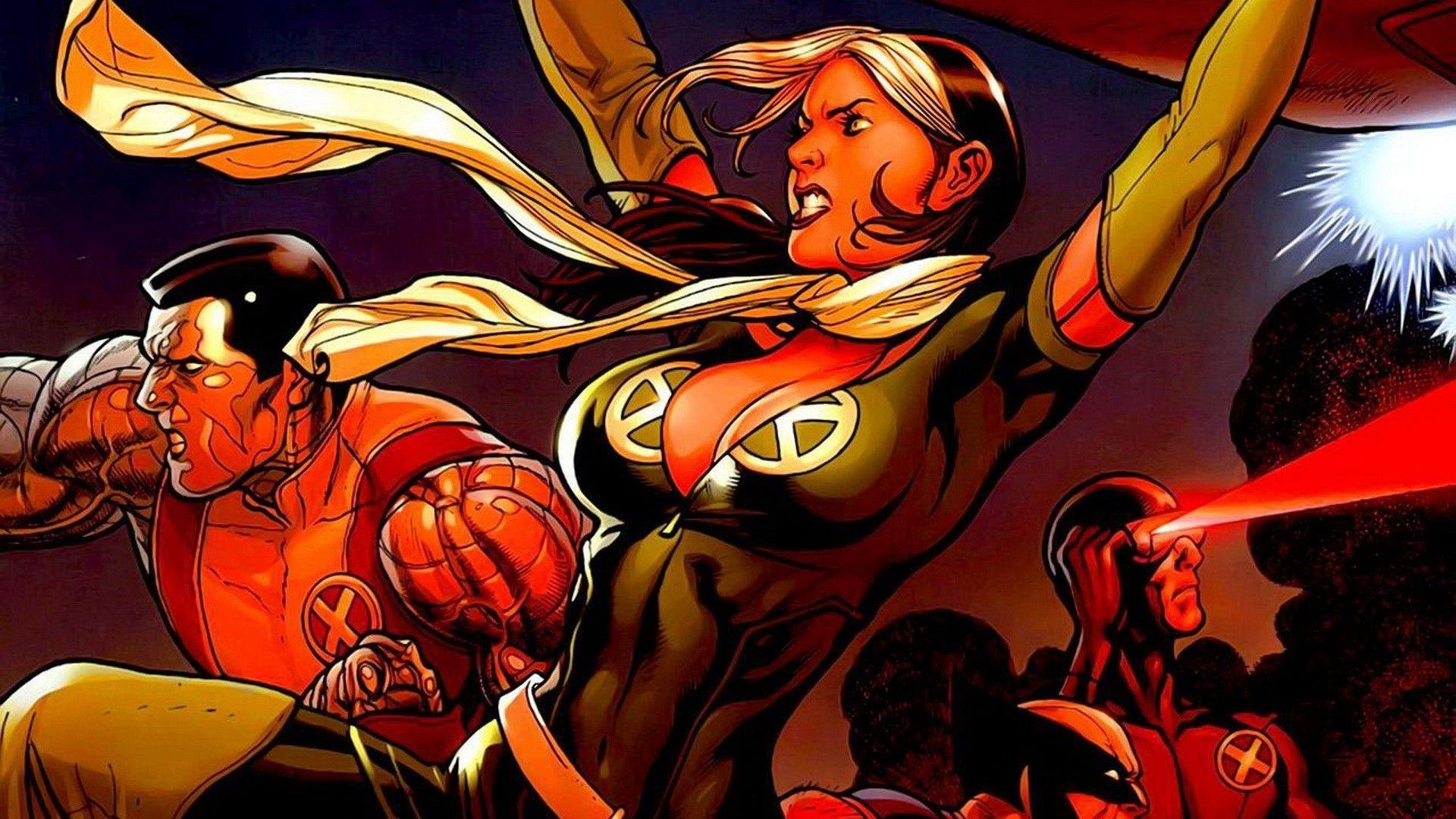 1920x1080 1920x1080 comics wolverine x men cyclops marvel