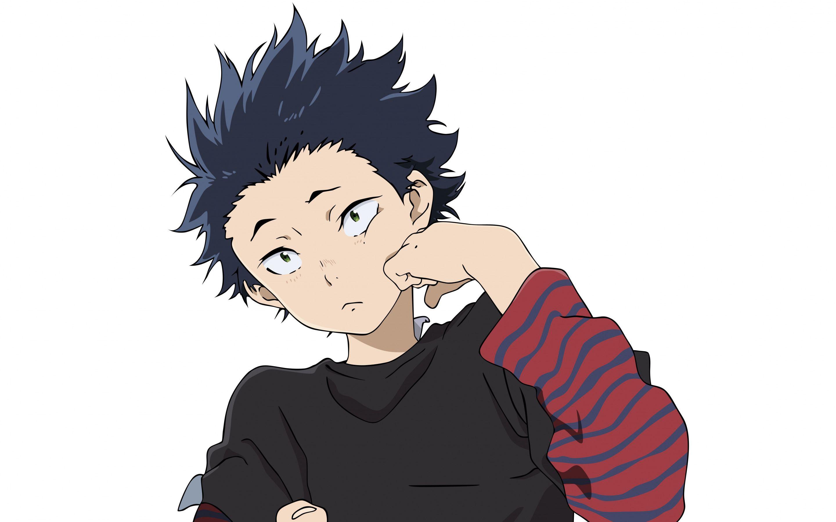 2880x1800 Download wallpaper A Silent Voice, Koe no Katachi, Shouya