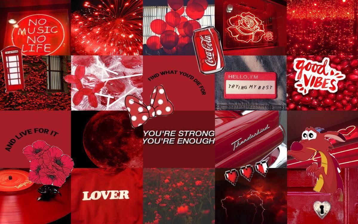 Featured image of post Cute Collage Wallpaper Red - Collection by monique r • last updated 5 weeks ago.