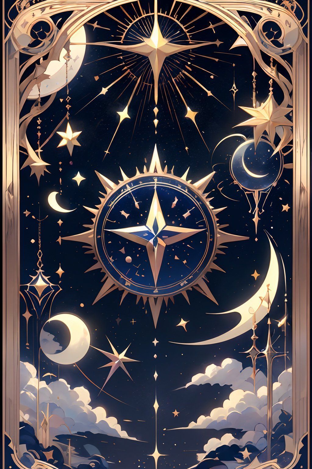 1024x1536 qztarot, tarot, star \symbol\. image