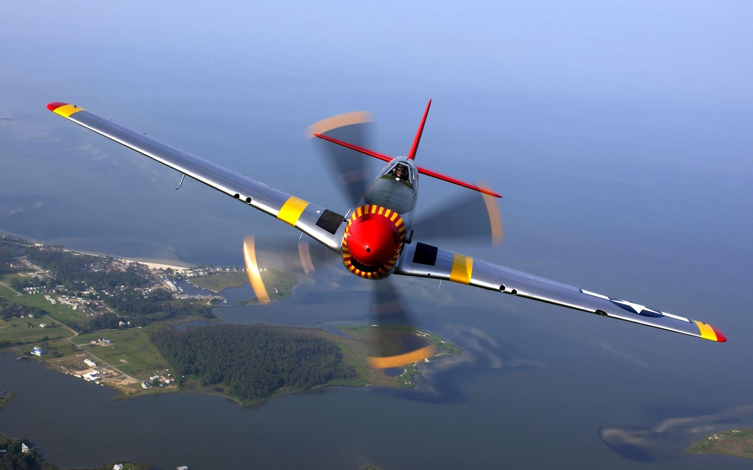2560x1600 North american P 51 Mustang Aircraft Wallpaper 2k Quad HD ID