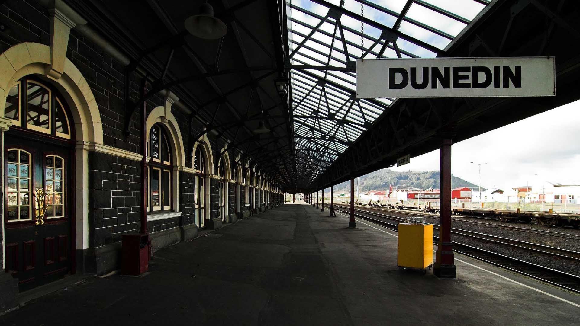 1920x1080 Dunedin, Train, Station, Wide, High, Definition, Wallpaper