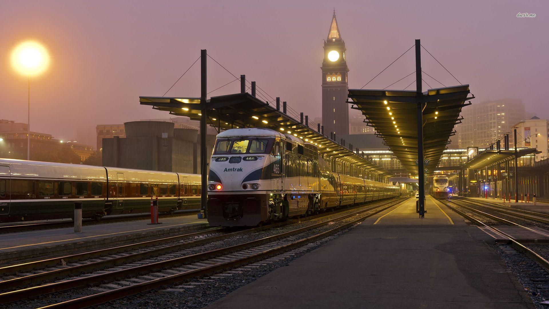 1920x1080 Seattle train station wallpaper wallpaper