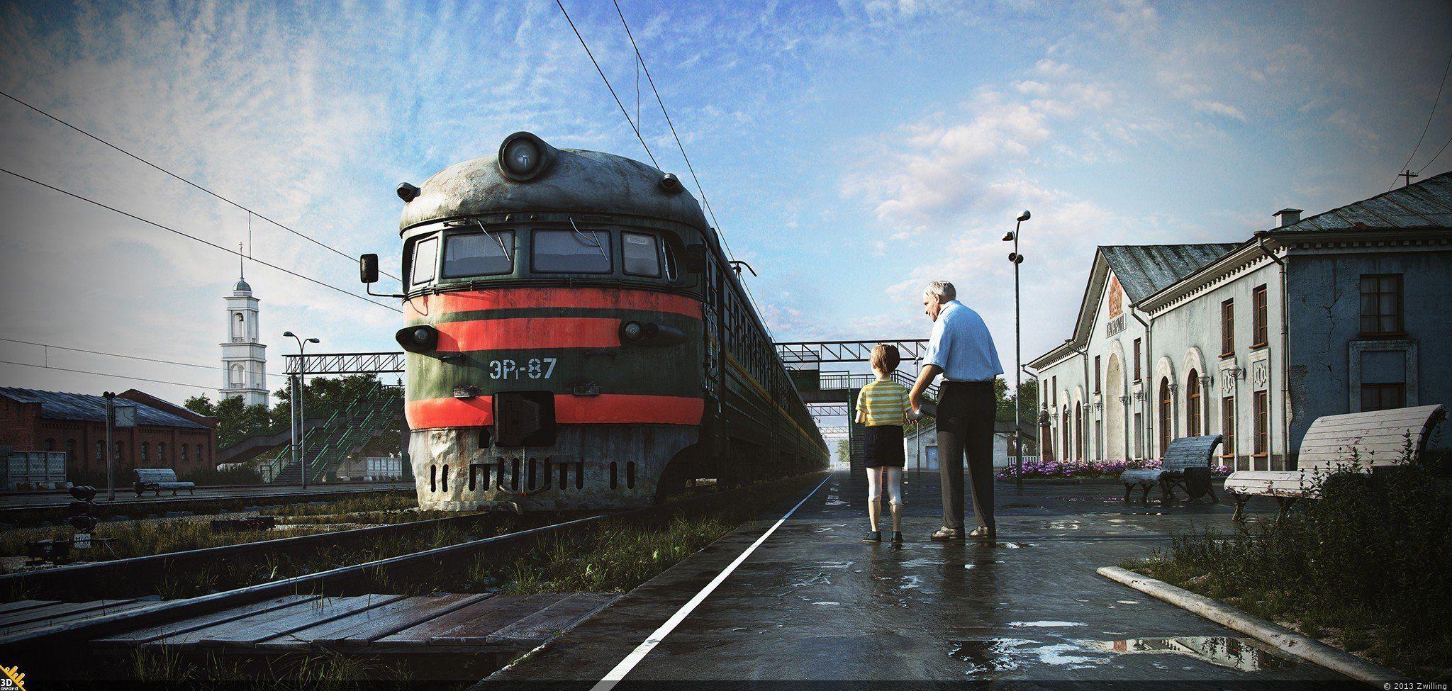 2048x975 russia train train station wallpaper and background