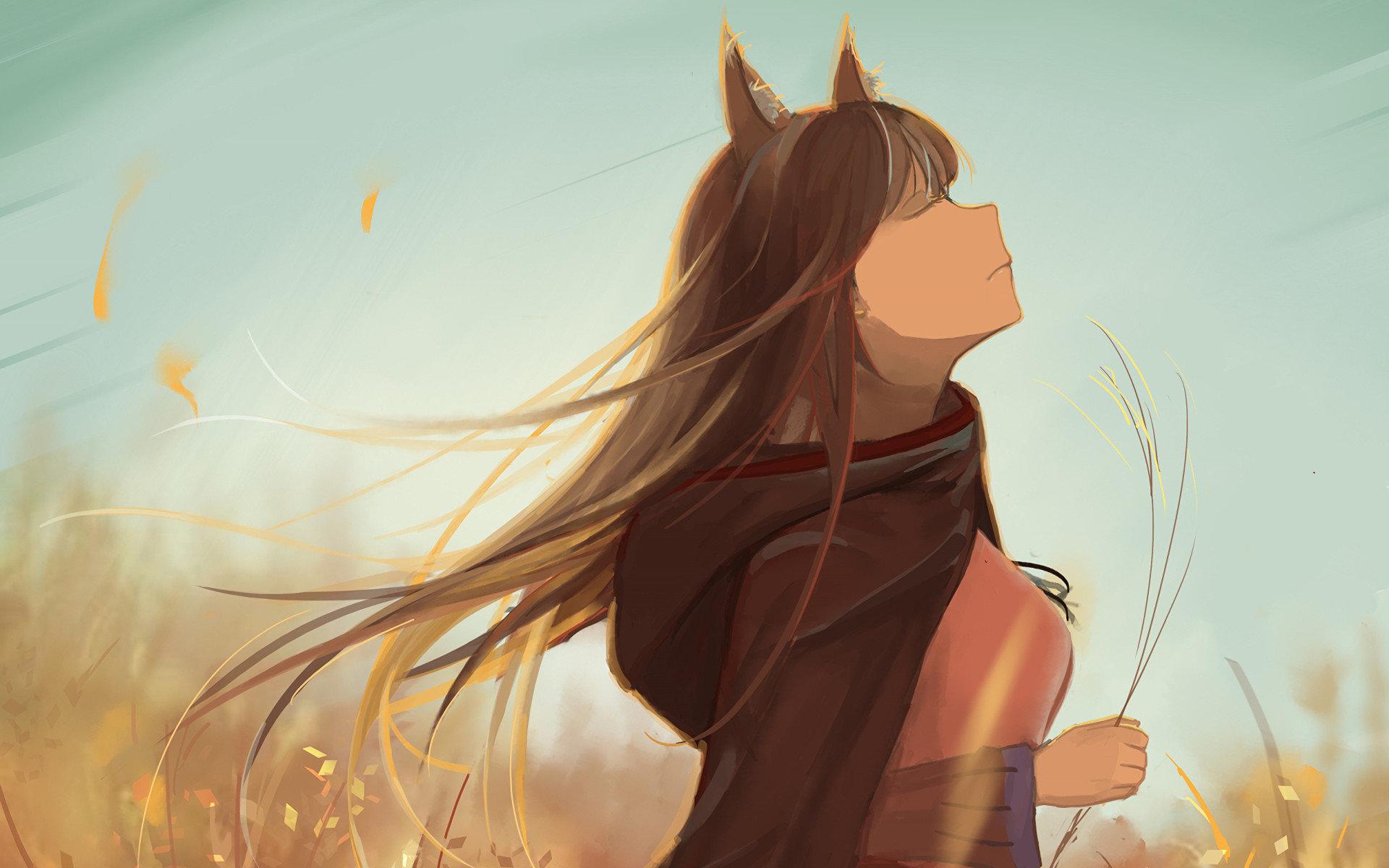 Anime Spice and Wolf Holo Spice  Wolf HD wallpaper  Peakpx