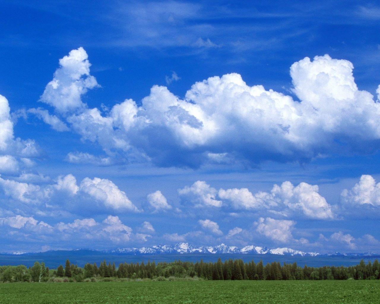 1280x1024 Partly Cloudy wallpaper. Partly Cloudy