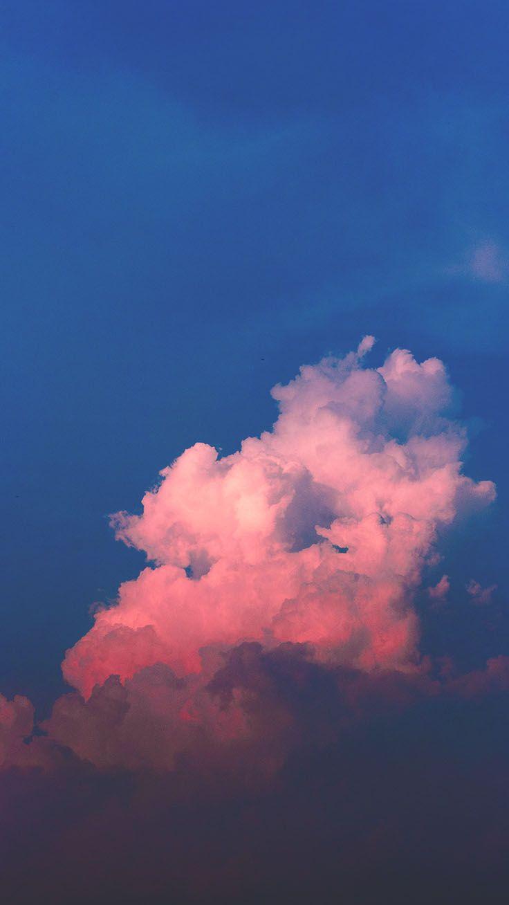 736x1308 Fluffy Cloudy iPhone XR Wallpaper