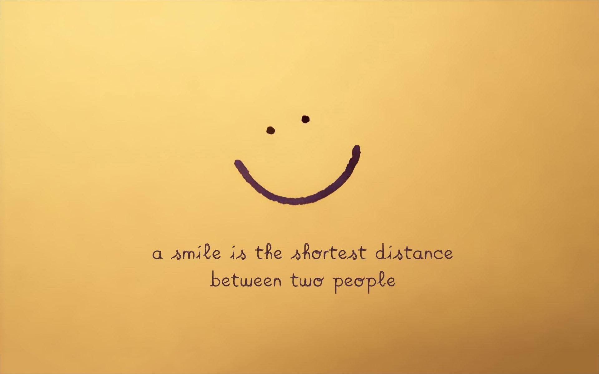 wallpaper quotes on smile