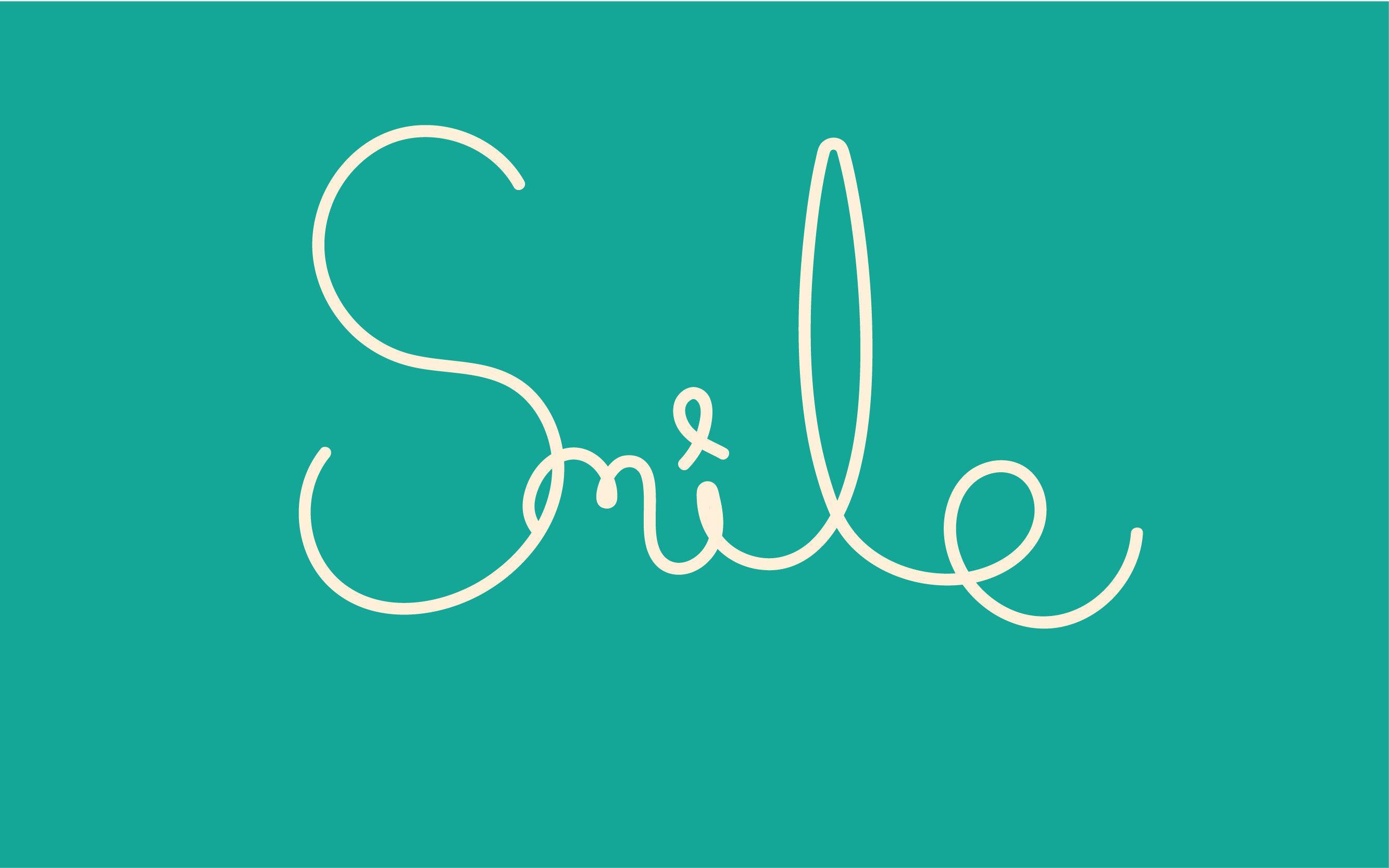 2667x1667 Smile More Wallpaper