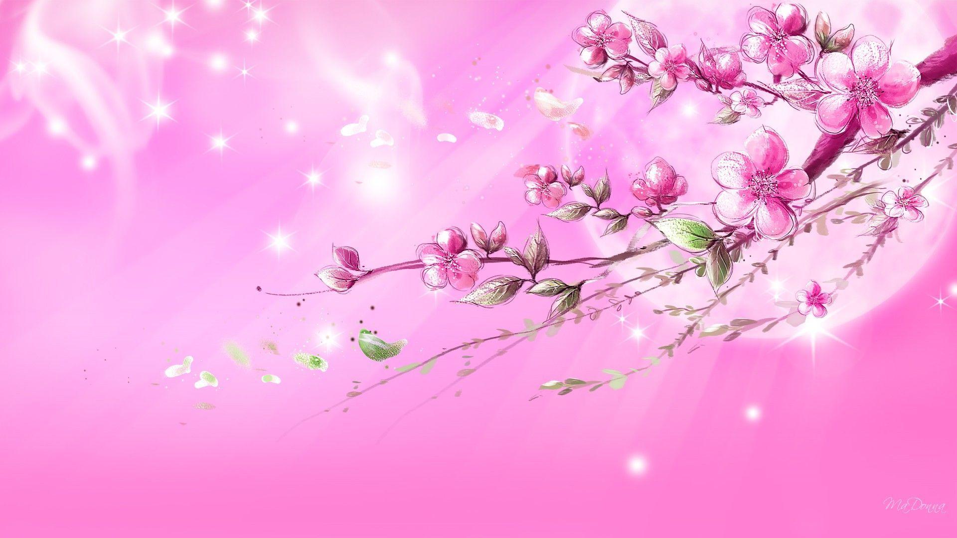 1920x1080 pink background background. High Resolution Wallpaper