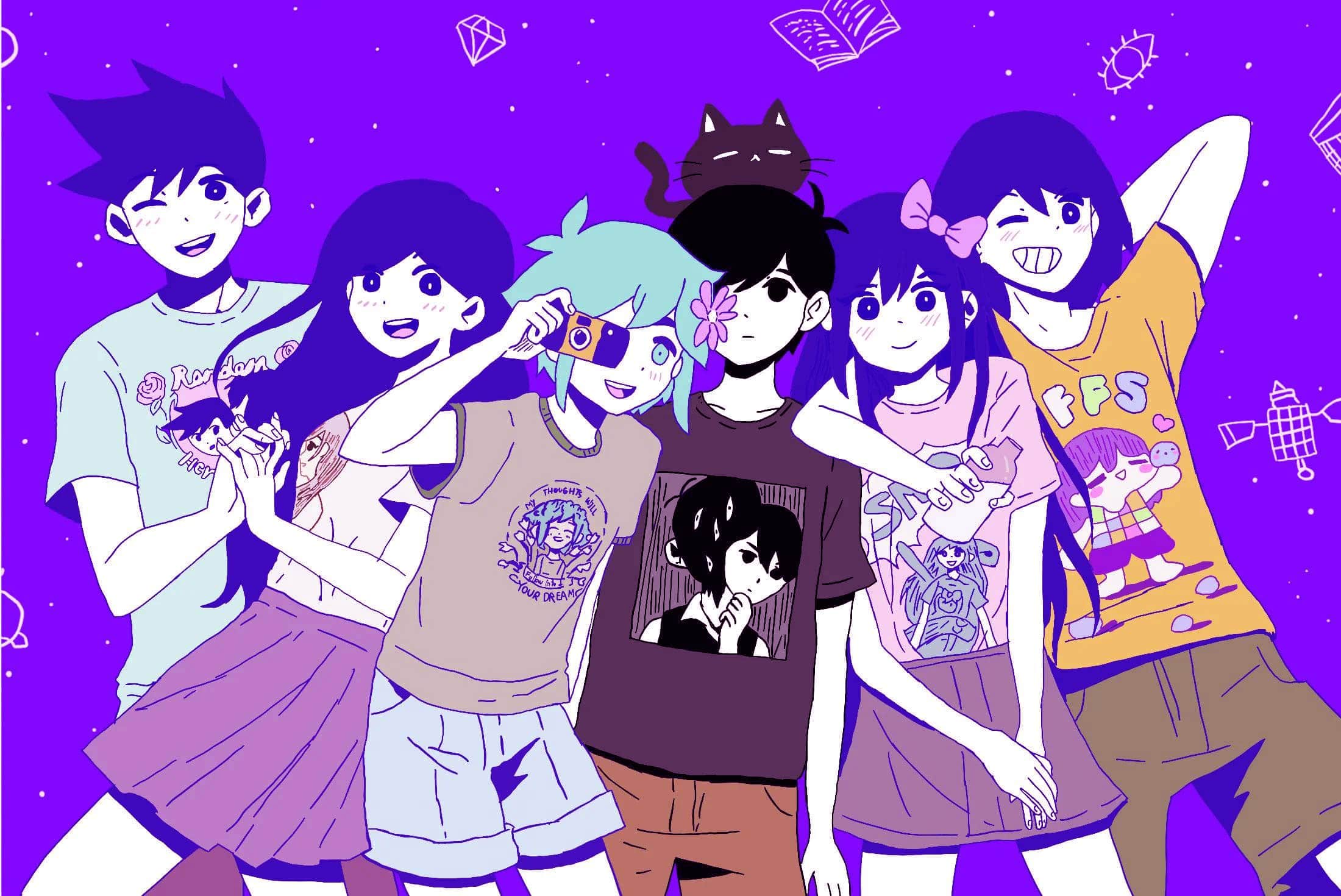 2200x1470 Omori Computer Wallpaper