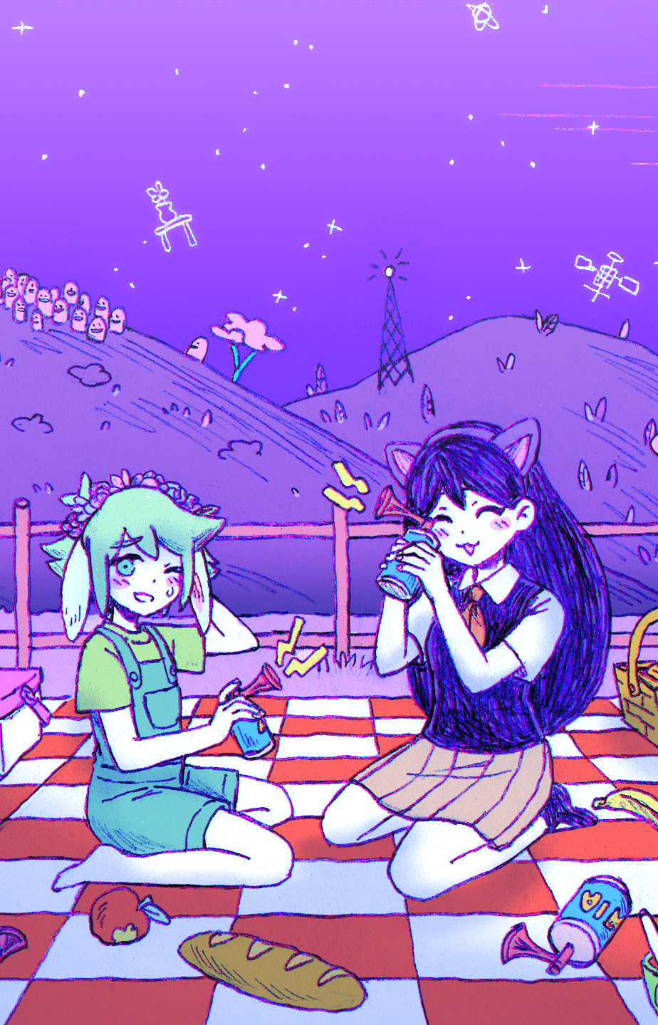 924x1439 Omori Wallpaper