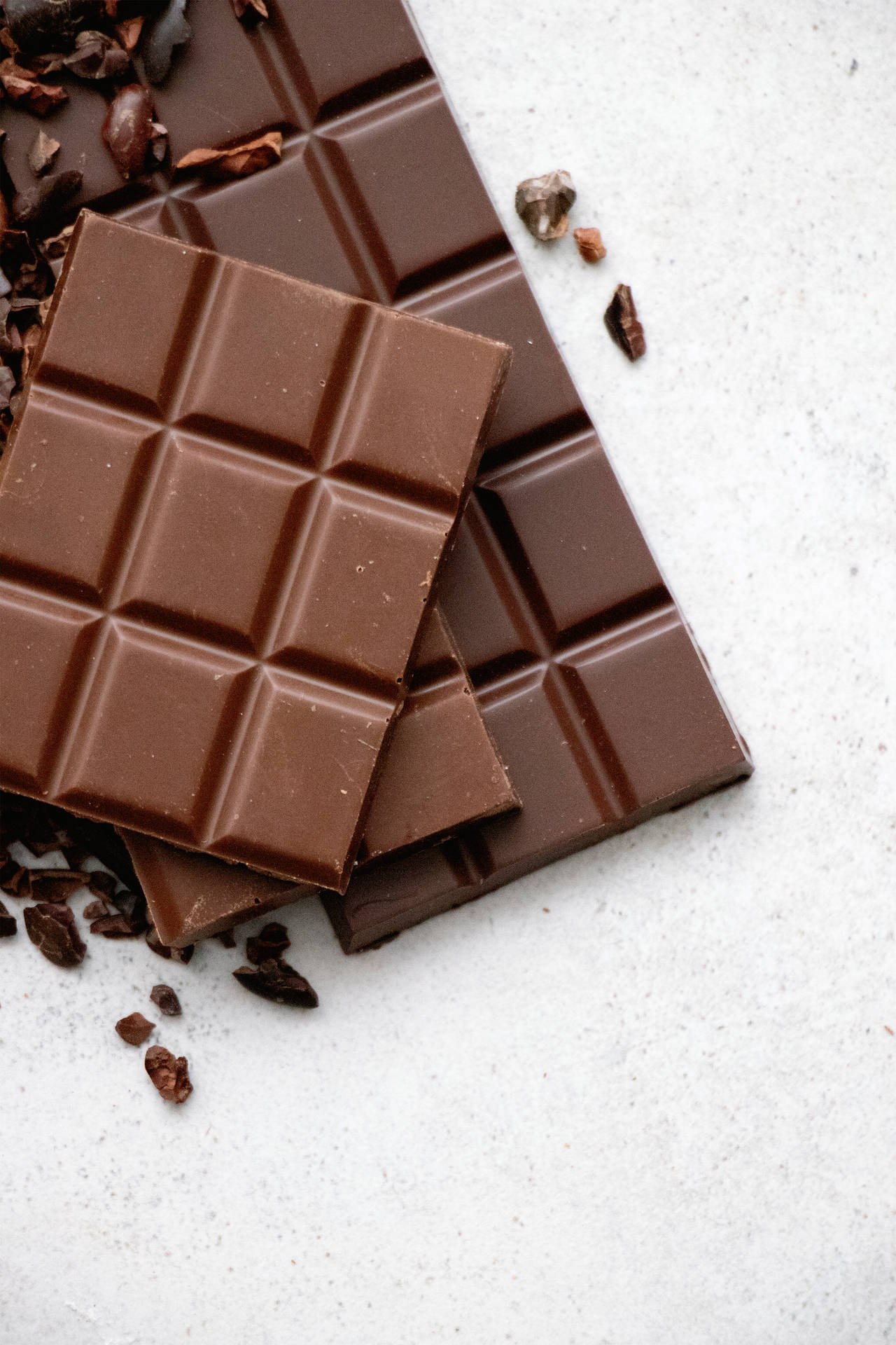 1280x1920 Download Chocolate Bars Pile Wallpaper