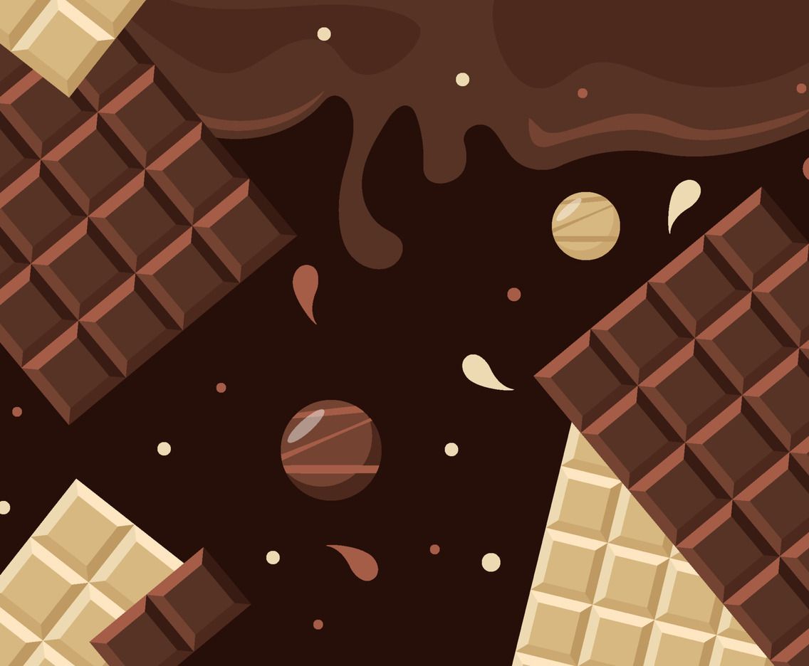 1136x936 Flat Chocolate Background