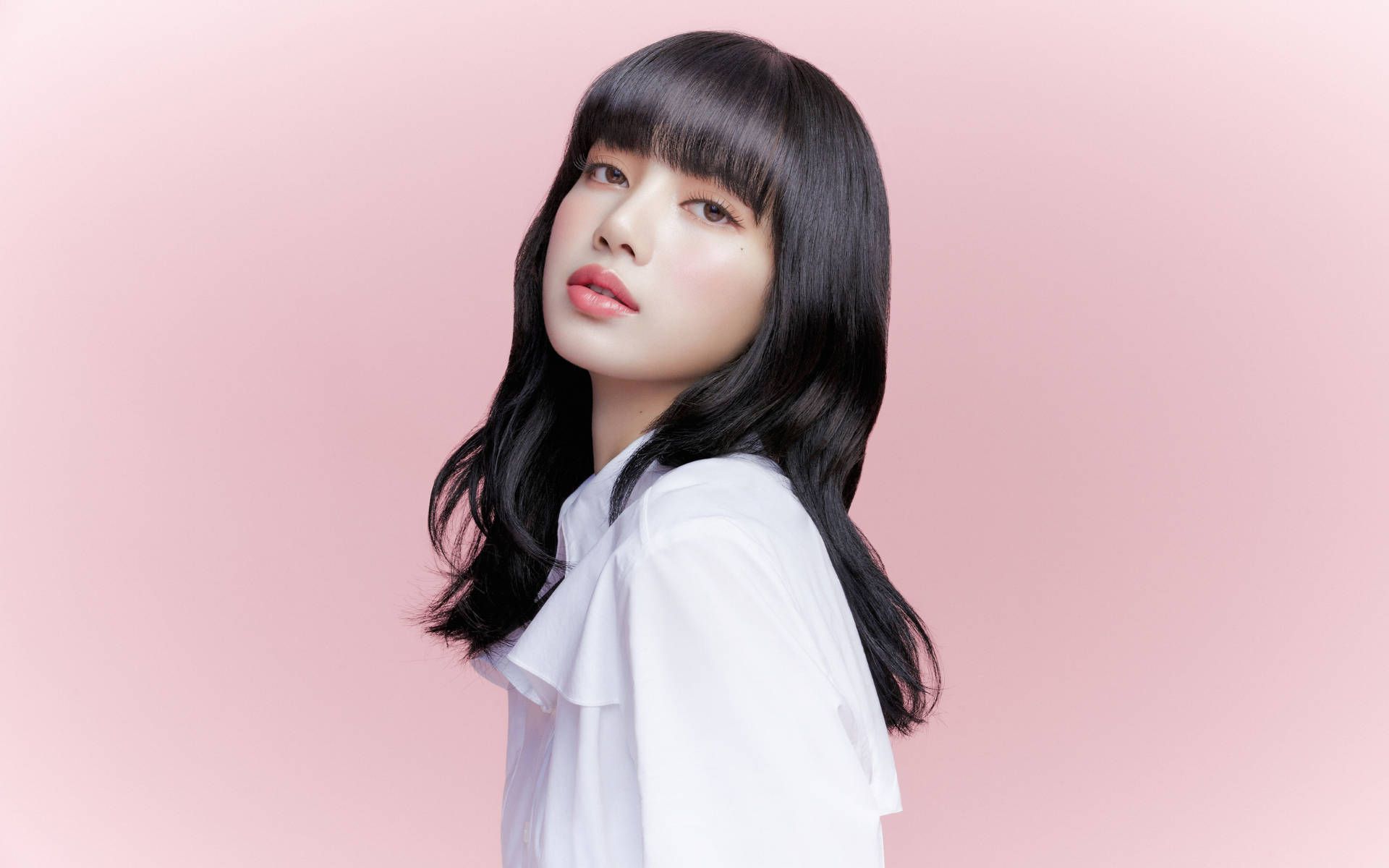 1920x1200 Black Haired Lalisa Manoban Wallpaper