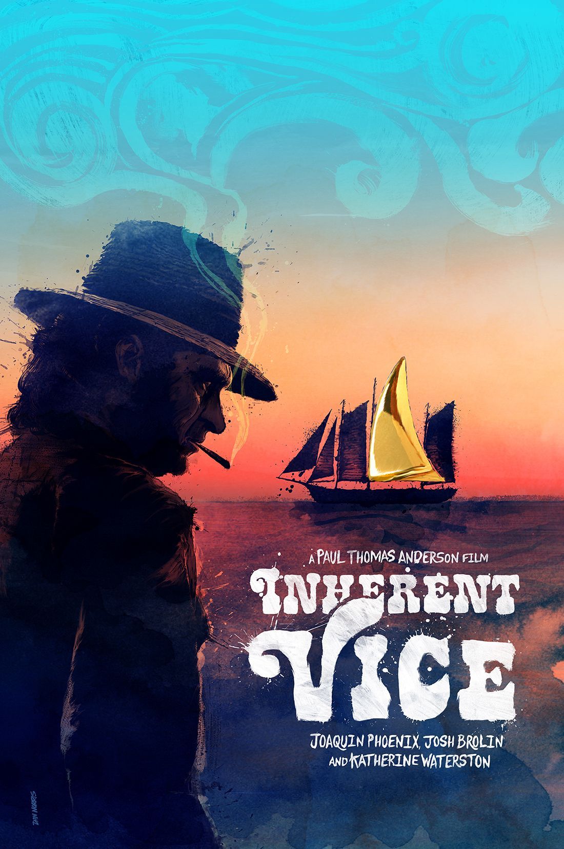 1100x1654 Inherent Vice - Behance